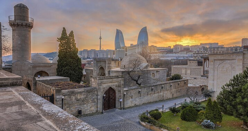 Shirvanshahs Palace area